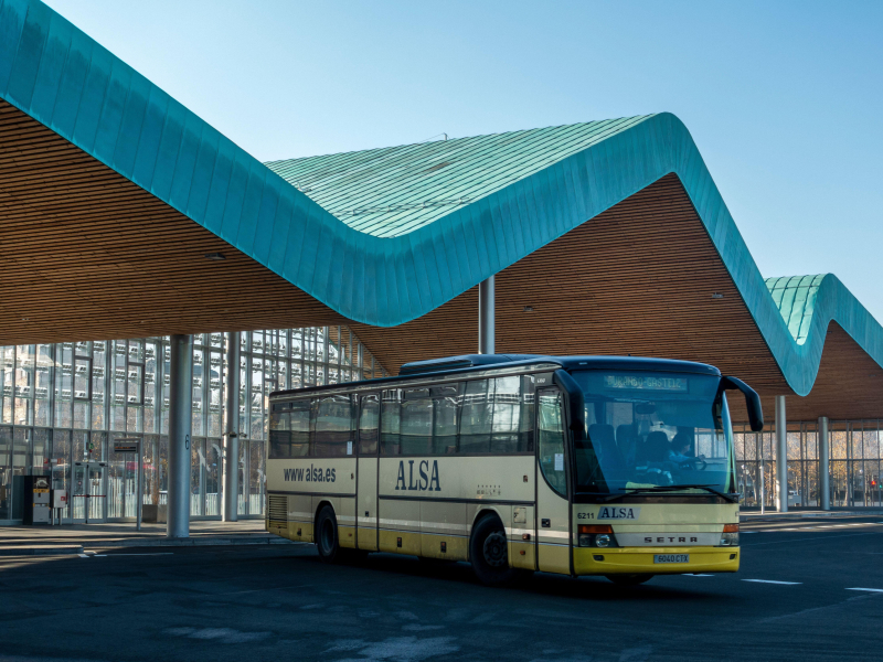 Estación de Autobús en España