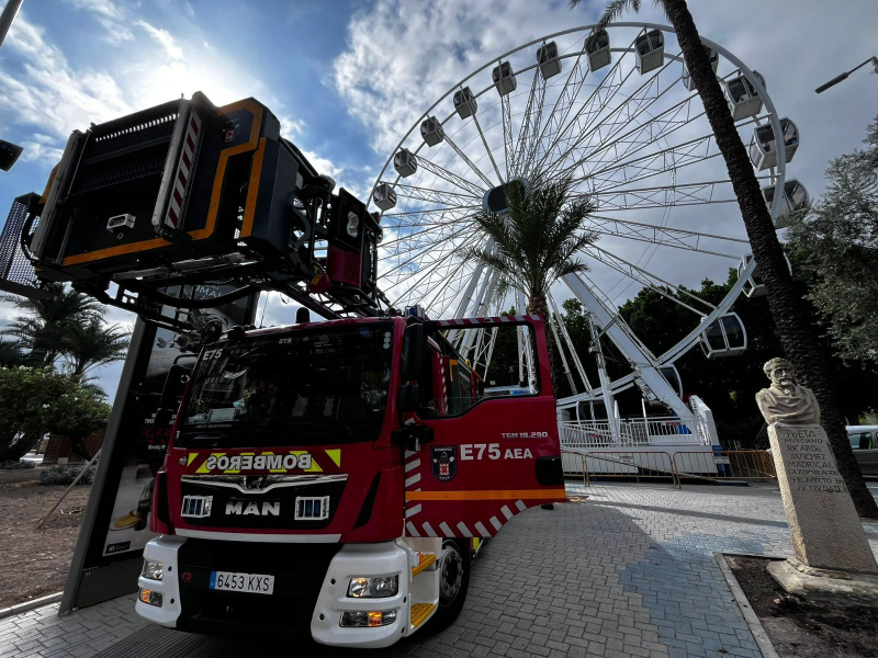 La noria panorámica de Murcia se inaugura este jueves