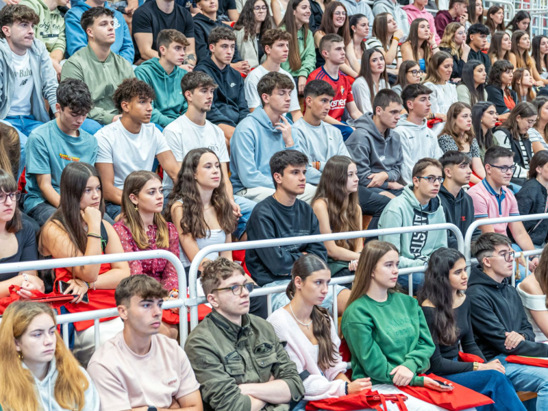 Estudiantes de la Universidad de La Rioja