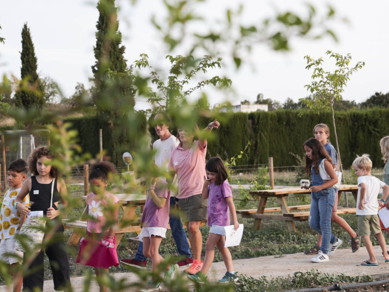 Visita a la Huerta ecológica