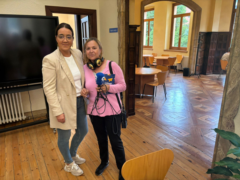 La edil de Centros Sociales, Covadonga Díaz, presentó las actividades en COPE Asturias