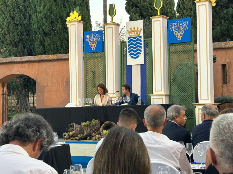 Detalle de las sesiones de Catas Magistrales que se celebran en el Alcázar de Jerez