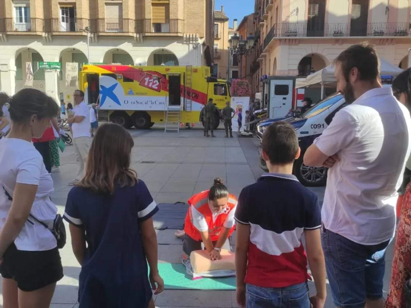 Jornada de primeros Auxilios de Cruz Roja