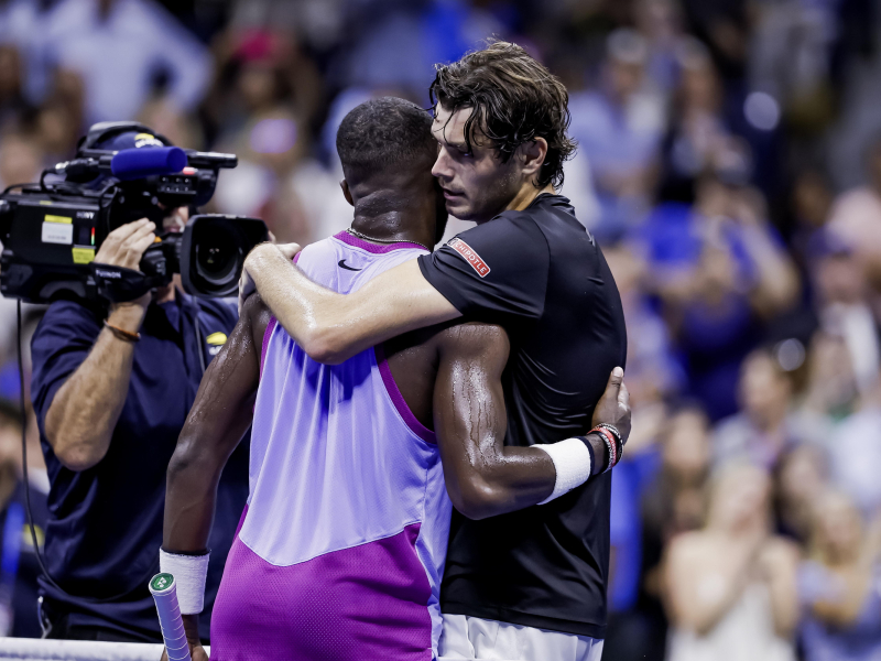 Taylor Fritz se impuso a Frances Tiafoe en la semifinal entre estadounidense.