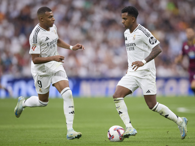 Mbappé y Rodrygo