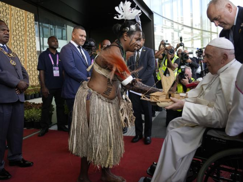 El Papa Francisco en Papúa Nueva Guinea