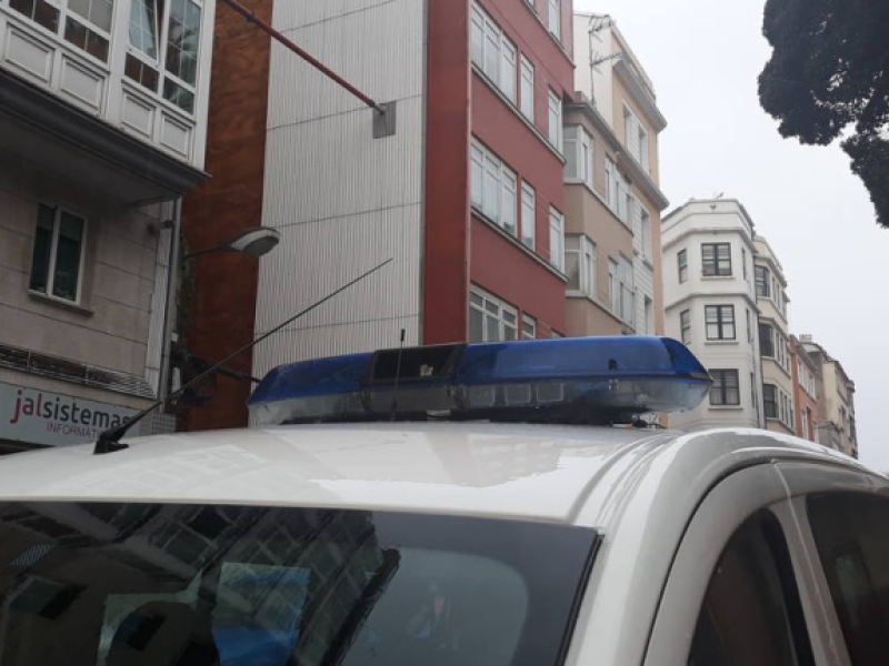 Coche de la policía local de A Coruña