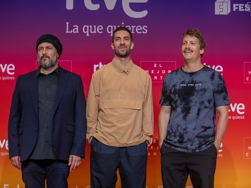 Ricardo Castella, David Broncano y Grison en Vitoria-Gasteiz