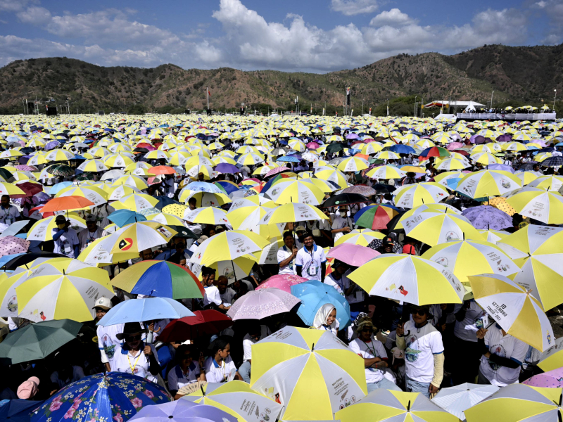 Pope Francis' Apostolic visit in Dili, East Timor