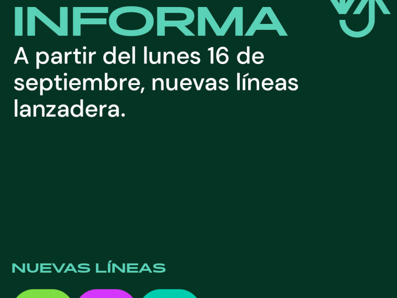 Las nuevas lanzaderas comenzarán circular el lunes 16 en Parquesol, Covaresa y Delicias