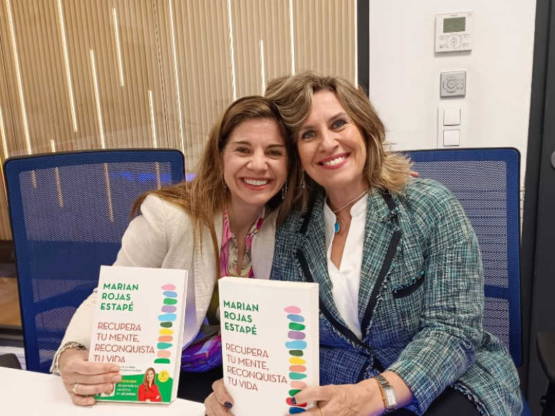 Cristina López Schlichting y Marian Rojas