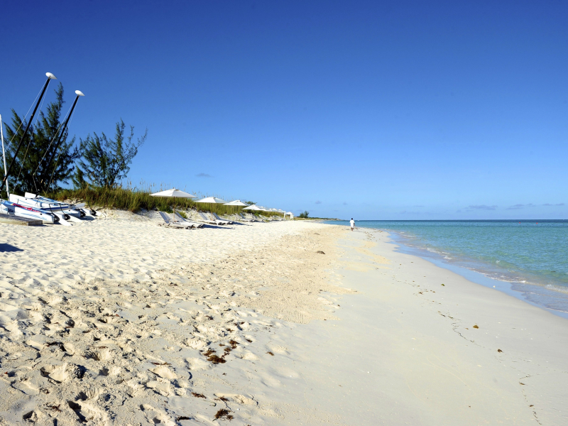 Playa de las islas Islas Turcas y Caicos.