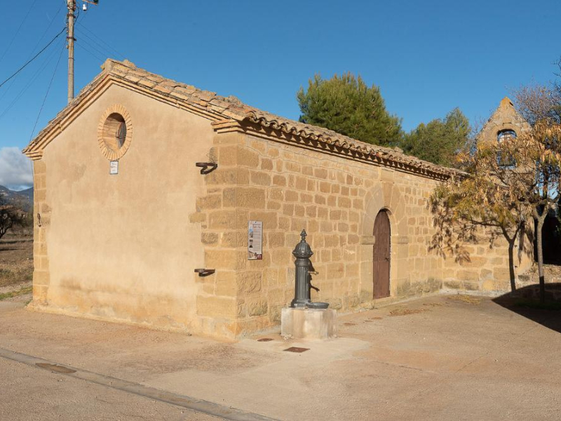 La iglesia de Ayerbe, en Huesca