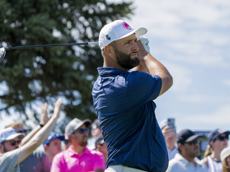 Jon Rahm, durante el LIV