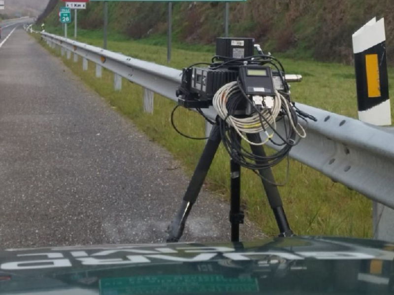 Imagen de un radar móvil