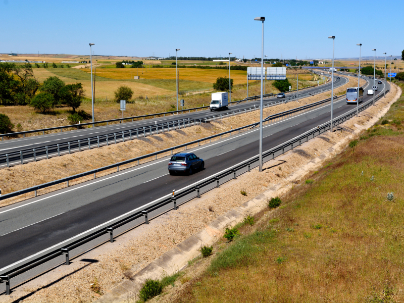 Carretera A42 entre Madrid y Toledo