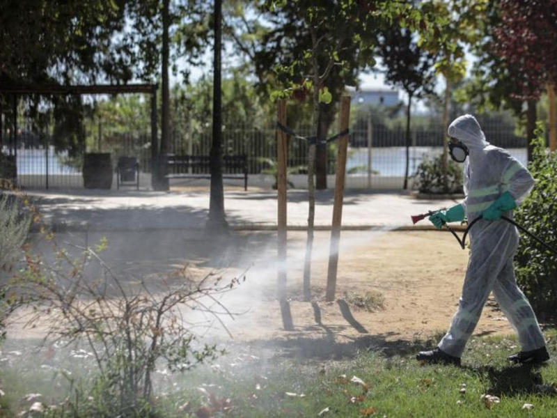 Fumigación del Virus del Nilo