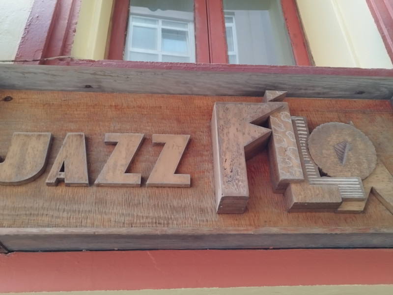 Letrero del Jazz Filloa