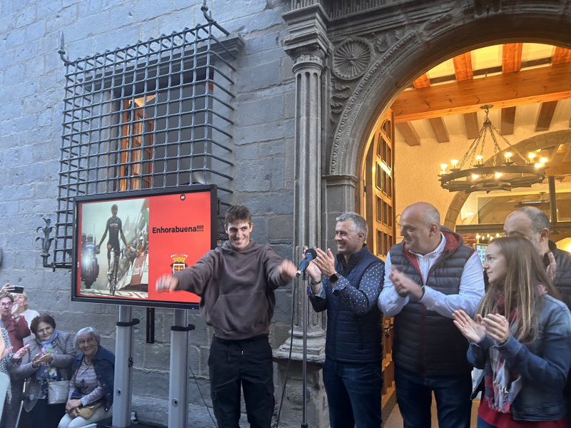 Celebración en la calle Mayor