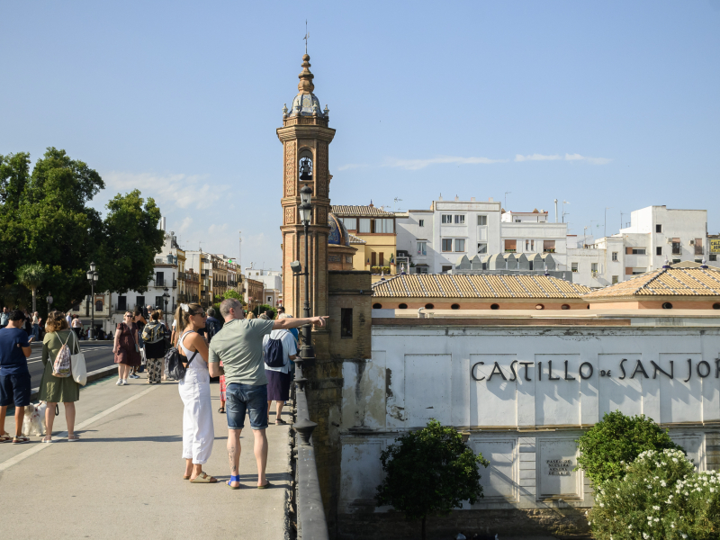 El Puente de Triana en Sevilla