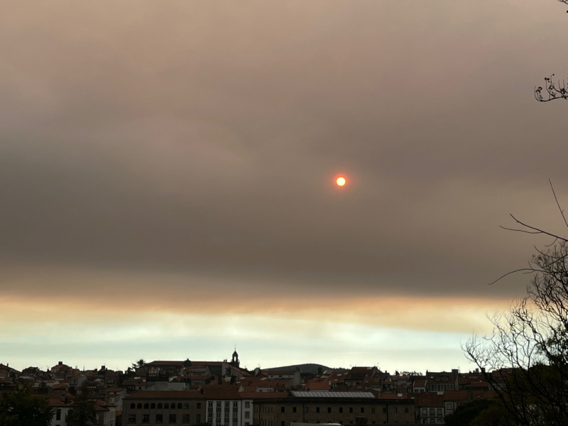 Santiago de Compostela, este miércoles