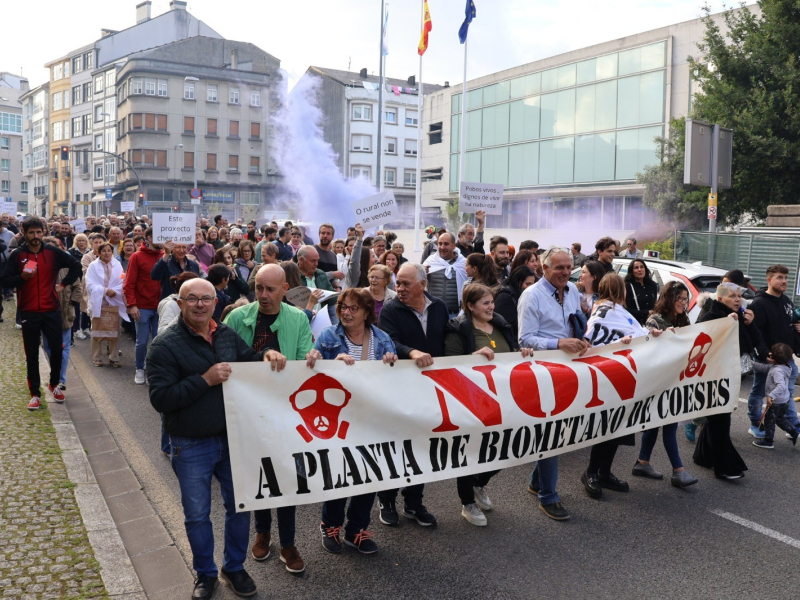 Los vecinos de Lugo siguen movilizándose contra un proyecto que consideran muy nocivo