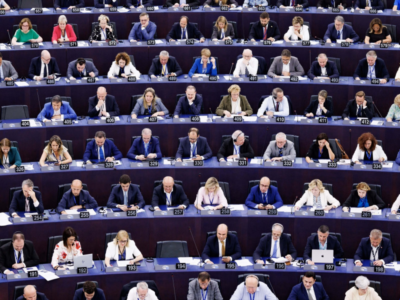 (Foto de ARCHIVO)
Deputati europei durante la seduta plenaria del Parlamento europeo a Strasburgo, MercoledÃ¬, 17 Luglio 2024 (Foto Roberto Monaldo / LaPresse)..European deputies during the plenary session of the European parliament in Strasbourg, Wednesday, July 17, 2024 (Photo by Roberto Monaldo / LaPresse)

Europa Press/Contacto/Roberto Monaldo
17/7/2024