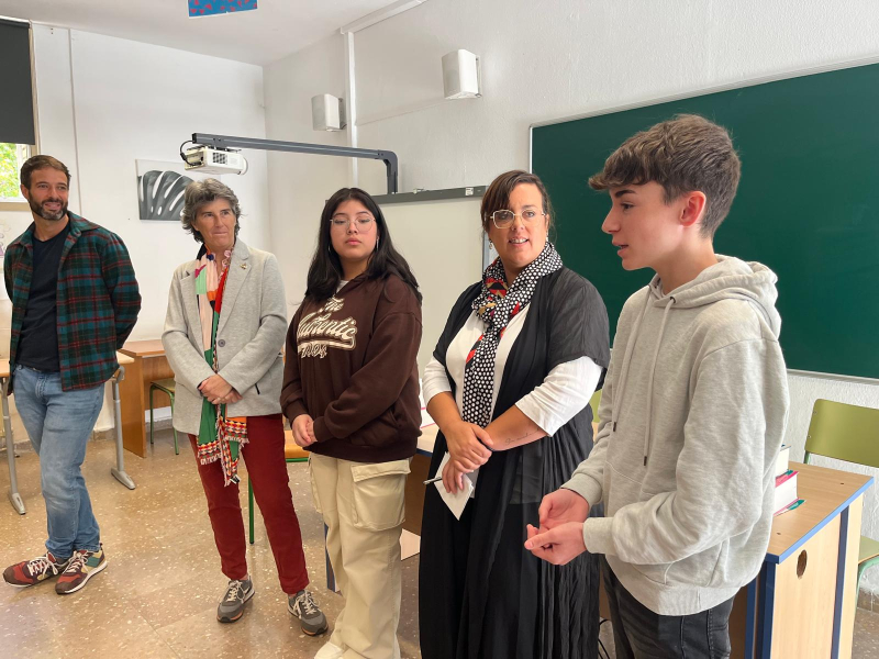 Estudiantes participantes en el proyecto Zinekin