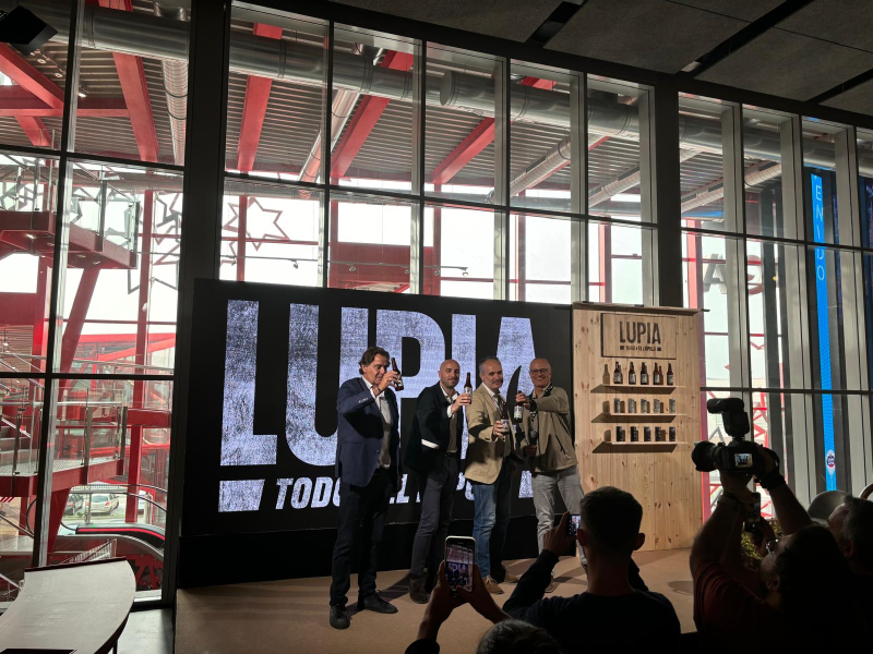 Presentación de Lupia en el Museo Estrella Galicia de A Coruña