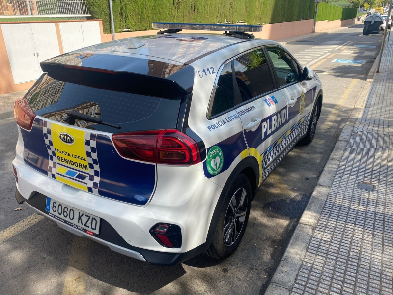 Coche de policía de Benidorm