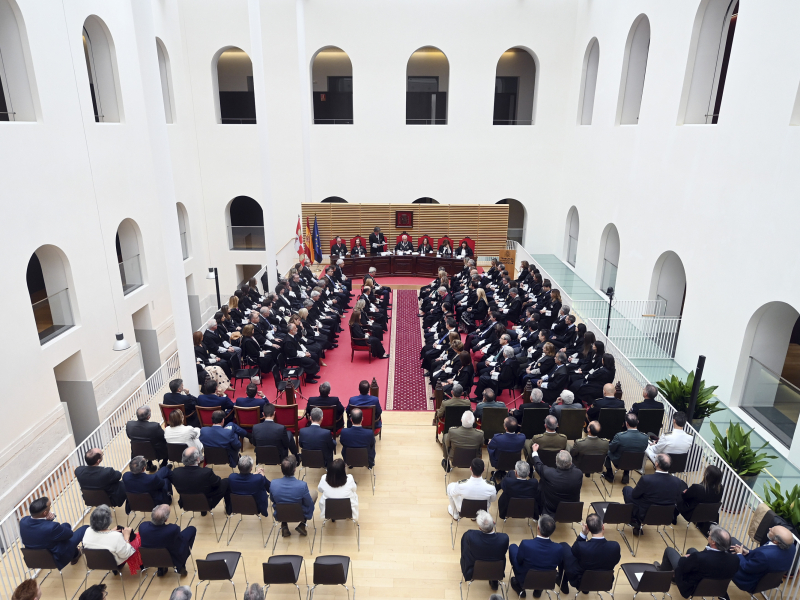 Acto institucional de apertura del Año Judicial 2024-2025 en Castilla y León