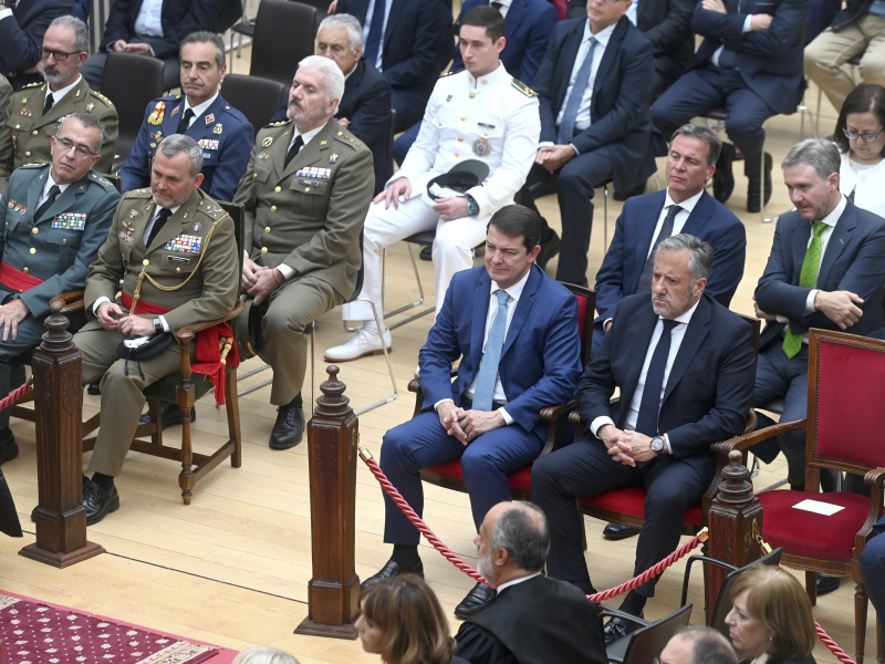 Acto institucional de apertura del Año Judicial 2024-2025 en Castilla y León