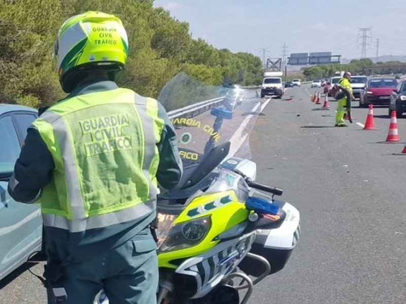 Un accidente de tráfico