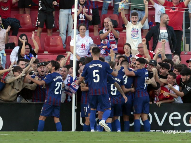 Celebración del gol