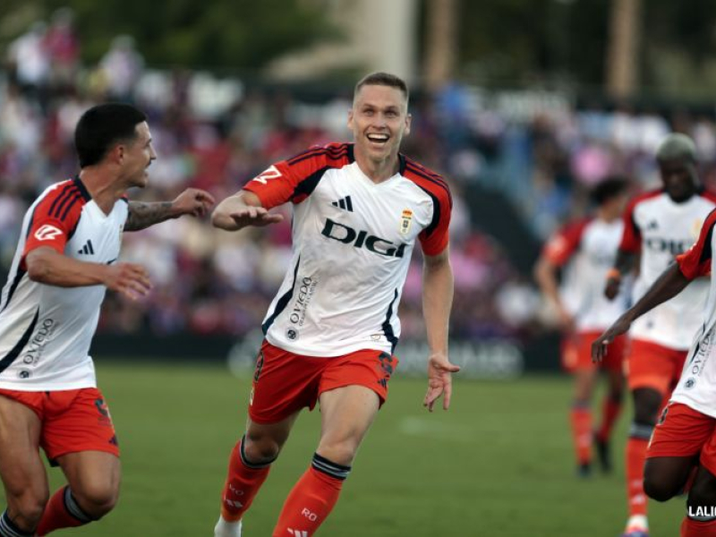 Alemao celebra el gol ante el Eldense