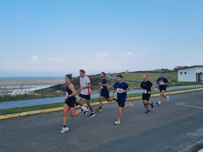 Un momento de la carrera de este domingo