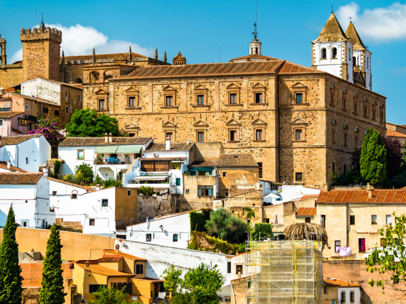 Una panorámica de Cáceres