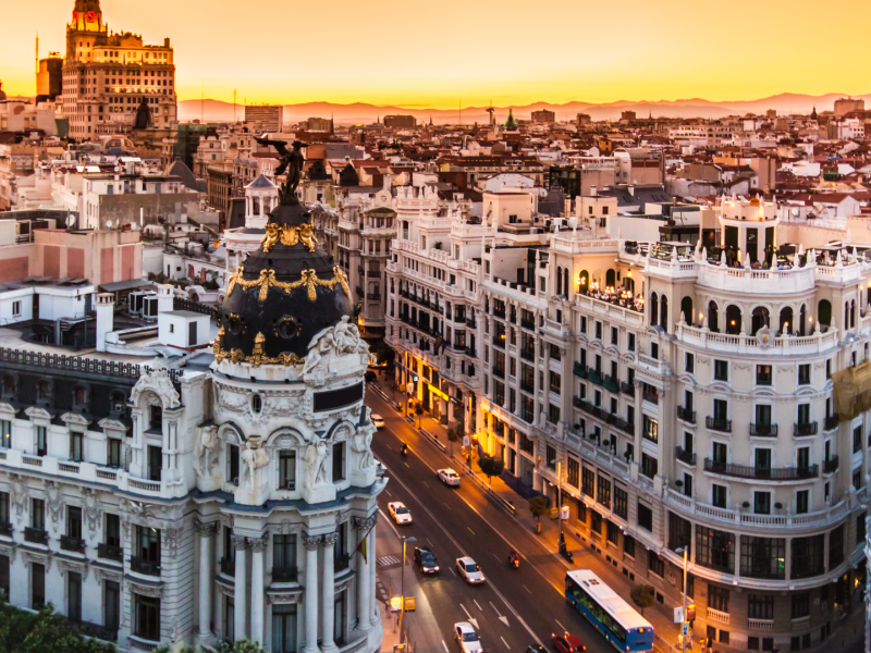 Una panorámica de Madrid