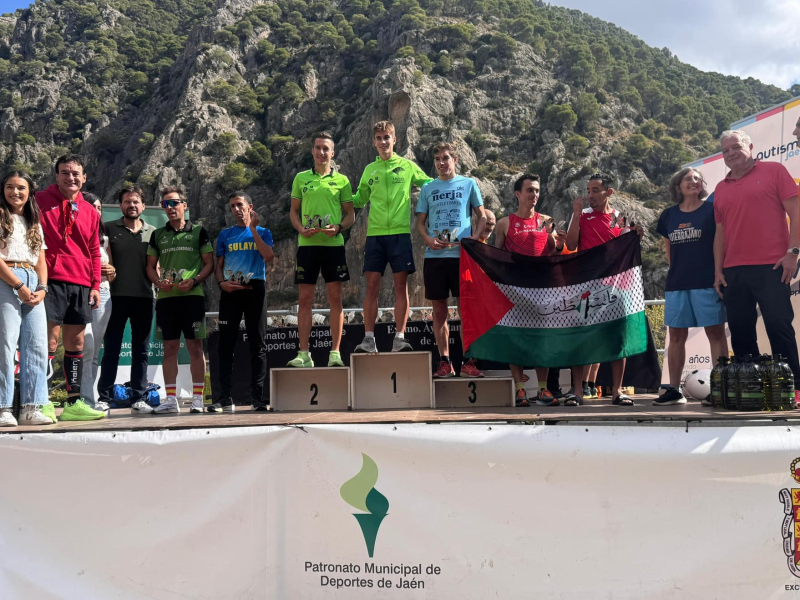 Andrés Estepa y Nazha Machrouch triunfan en la vigésima Subida al Pantano del Quiebrajano