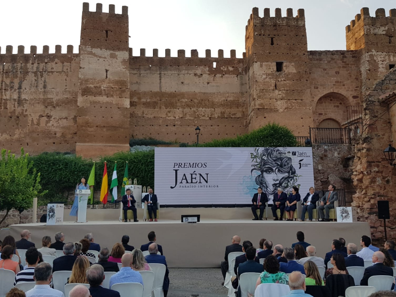 Diputación entrega en Baños de la Encina los Premios Jaén, paraíso interior 2024