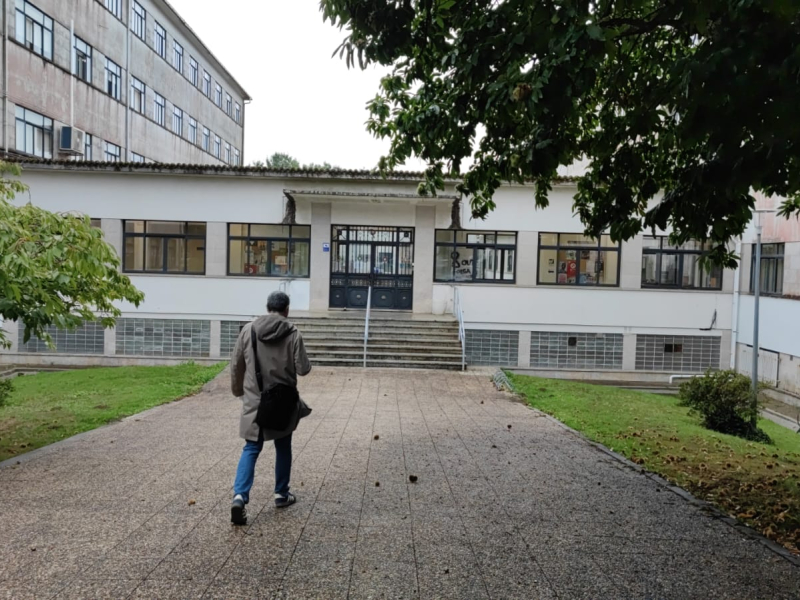 El edificio de la falculta de Farmacia de la USC data de los años 70