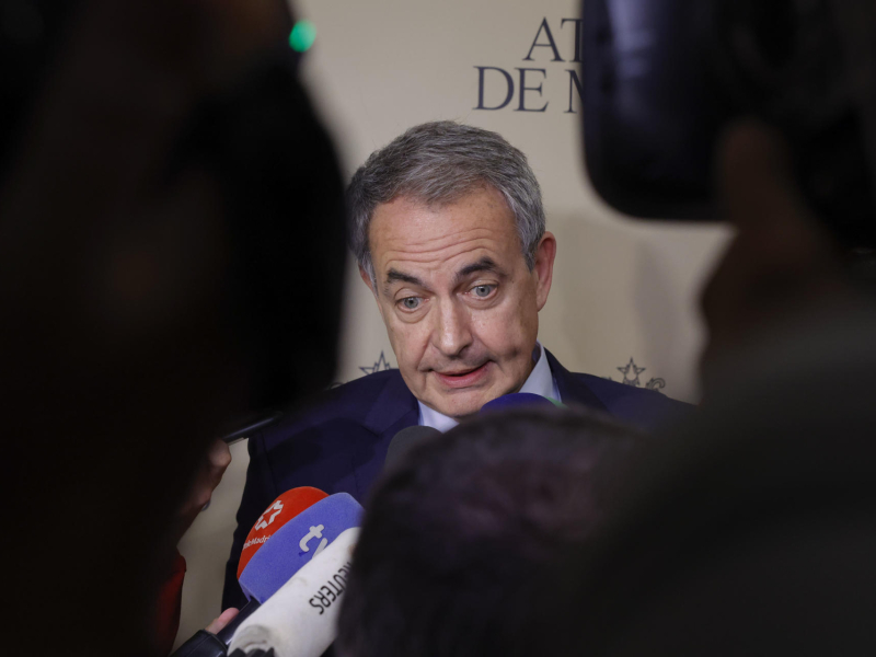 El expresidente del Gobierno, José Luis Rodríguez Zapatero