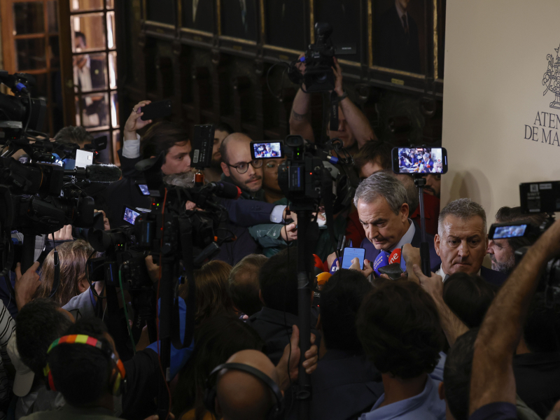 El expresidente del Gobierno José Luis Rodríguez Zapatero