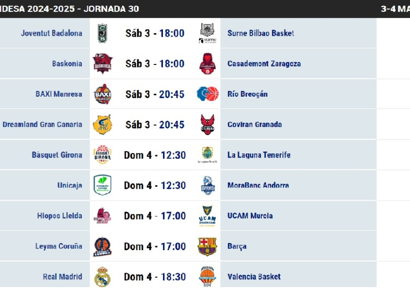 Calendario