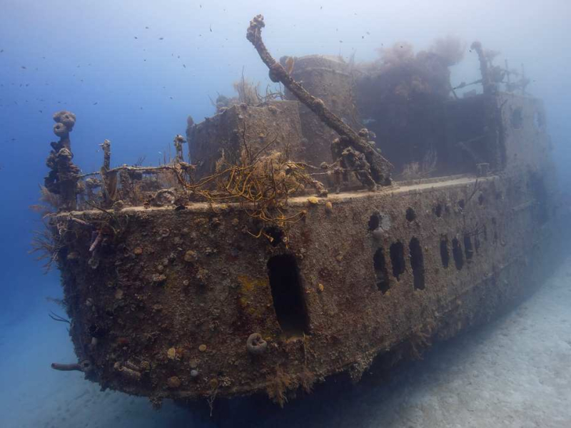 Restos de los barcos Erebus y Terror, encontrados en el siglo XXI