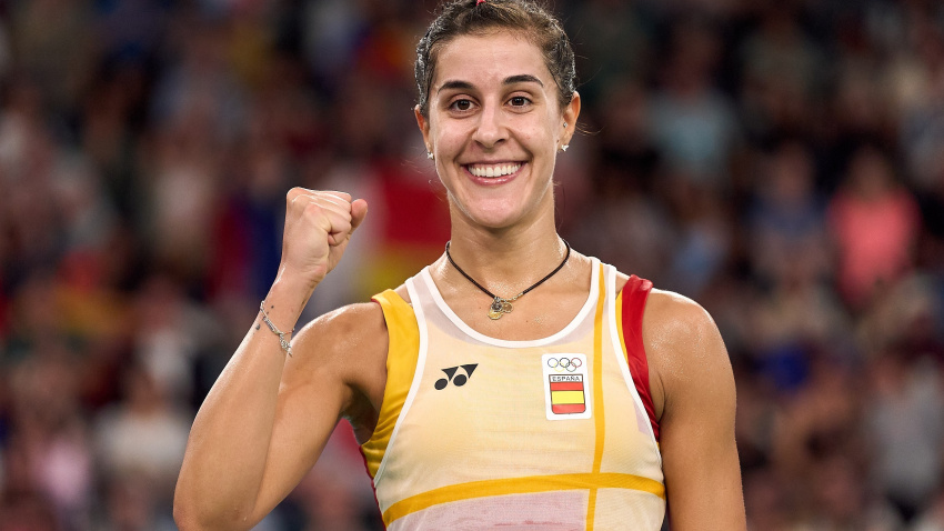 (Foto de ARCHIVO)
La jugadora de bádminton onubense Carolina Marín.

REMITIDA / HANDOUT por AYUNTAMIENTO DE HUELVA
Fotografía remitida a medios de comunicación exclusivamente para ilustrar la noticia a la que hace referencia la imagen, y citando la procedencia de la imagen en la firma
10/9/2024