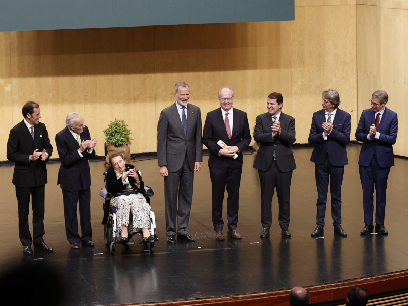 El rey Felipe VI preside la entrega del I Premio de Hispanismo Internacional Duques de Soria.