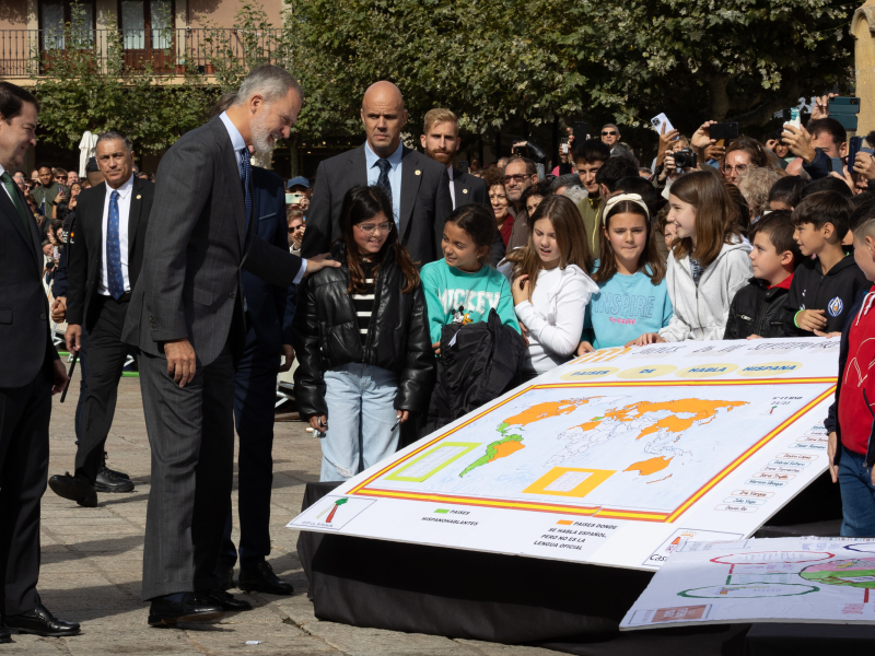 El rey Felipe VI preside la entrega del I Premio de Hispanismo Internacional Duques de Soria.