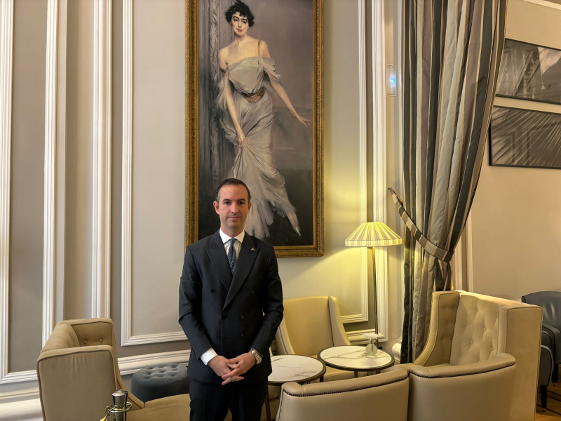 Rafael González, director del hotel María Cristina