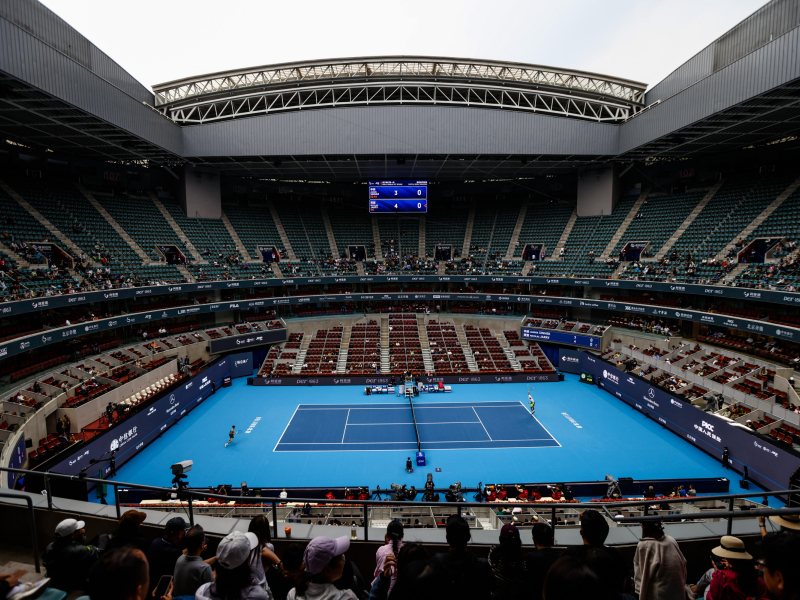 El China Open se celebra en la pista construida para los Juegos Olímpicos.